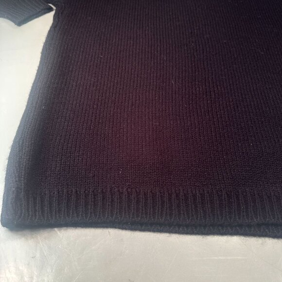 Dana Scott Sweater Women Tunic Vintage Beaded Angora Wool Blend Gold Graphic - Picture 8 of 14